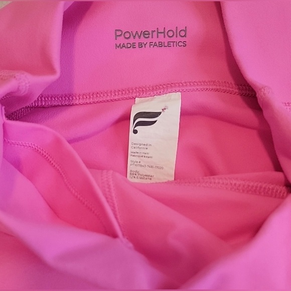 Fabletics Define Powerhold Electric Rose HW 7/8 Legging | XS | Retired | NWT - Picture 6 of 16